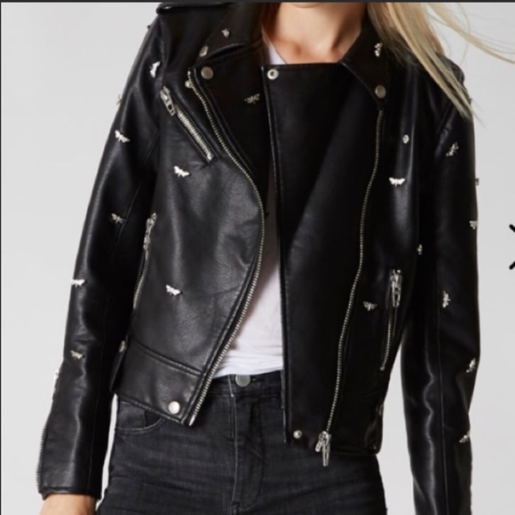 Blanknyc dragonfly leather jacket